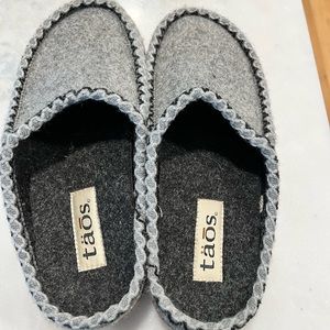 Taos slip on wool clogs